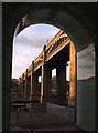 NZ2563 : High Level Bridge through Rise and Fall, Gateshead by Paul Harrop