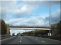 Footpath bridge over M5 on Breakback Hill