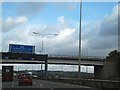 Gantry sign for M5 after junction with M42