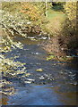 The Rule Water from Bedrule bridge