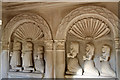 Tomb-monument of John Topp - St John the Baptist church, Stockton (detail - 2)