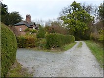 SO5291 : Cottage at Roman Bank by Richard Law
