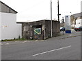 A World War II pill box at the Ulster Bus Depot, Rathfriland