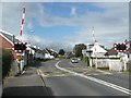 NS3936 : Level crossing on the A759, Gatehead by Humphrey Bolton