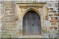 TQ5012 : West Door, Laughton Church by Julian P Guffogg