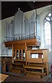 TQ5202 : Organ in St Andrew's Church, Alfriston by Julian P Guffogg