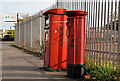 Pillar box and metered-mail box, Belfast