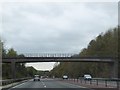 Farm bridge over A40 south of the tunnels