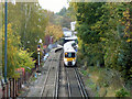 Up train leaving Blackheath