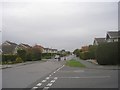 Eastfield Avenue - viewed from Oak Tree Lane