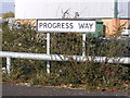 Progress Way sign