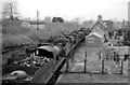 Templecombe: locomotives lined up beside old S&D Lower Station