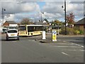 Entrance to Leominster bus station