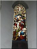 SU1405 : SS Peter & Paul, Ringwood: stained glass window (2) by Basher Eyre