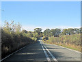 SJ4916 : Bomere Heath road near Huffley Bank by John Firth