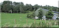 Pasture and barn at East Mains of Aberdalgie, Perthshire