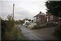 Ginge Road past Brewers Cottages