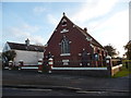 Red brick chapel in Wattlesborough, Shropshire