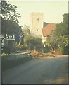 St Mary & The Holy Cross church, Milstead in 1969