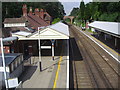 Oxshott station from the footbridge