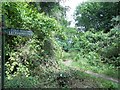 Bridleway signpost