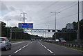 Pylons crossing the M42