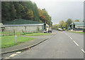 Entering Llandinam on A470 southbound