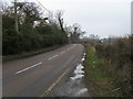 Road near Manor Farm