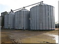 Grain storage at High Dyke Farm