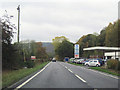 Dolwen Garage from Eastbound A470