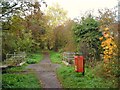 Footpath crossing West Street, Glenfield