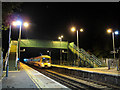 Lenham station by night