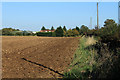 2011 : Ploughed field bordering the A3102