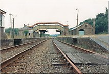 SX5994 : Okehampton railway station by John Winder