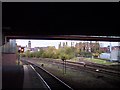 The railway junction at Bolton Station