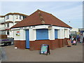 TQ7307 : Kiosk on the seafront, Bexhill by Malc McDonald