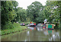 Narrowboats near Preston Brook Tunnel, Cheshire