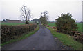 Farm track and footpath