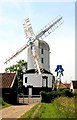 TM2564 : Saxtead Green Windmill by Chris Allen