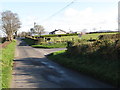 The Bog Road at the junction with Tamary Hill