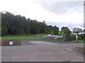 Visitor centre car park, south of Crieff