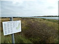 SU7901 : Notice at Cobnor Point by Shazz