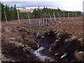 NH2159 : Peat hagg on the edge of forestry in Strath Bran by ian shiell