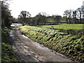 The Cavan Road at its approach to the bridge over the Bann