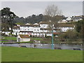 Goodrington Sands beach huts stored for winter