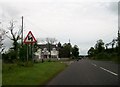 H2531 : The A509 (Derrylin Road) approaching the junction with the Drumroosk Road by Eric Jones
