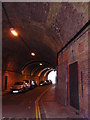 Shand St, SE1, under the viaduct to London Bridge Station