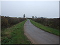 Minor road towards the A638