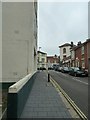 Looking along Catherine Street towards Clarendon Road