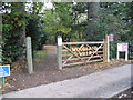 Woodland Walk entrance at Aldingbourne Country Centre